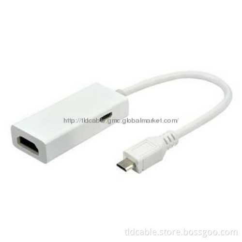 Micro USB to HDMI MHL Adapter Cable for Samsung Galaxy/HTC/ Nokia